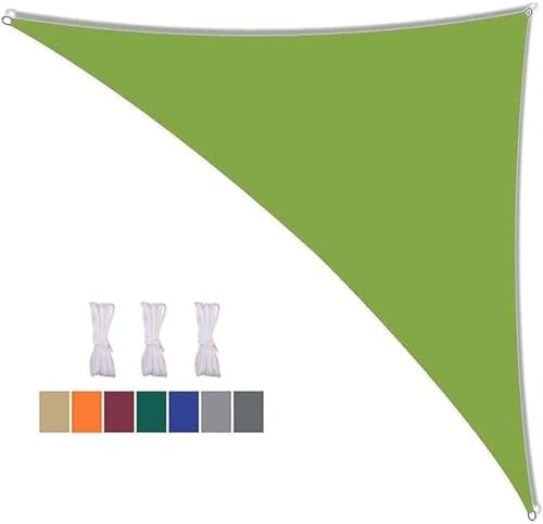 16x16x23ft Triangle Sun Shade Sail - Waterproof Canopy with 95% UV Protection for Outdoor Patio, Garden, Yard, Lawn, Pool Party, Deck Awning