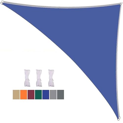 16x16x23ft Triangle Sun Shade Sail - Waterproof Canopy with 95% UV Protection for Outdoor Patio, Garden, Yard, Lawn, Pool Party, Deck Awning