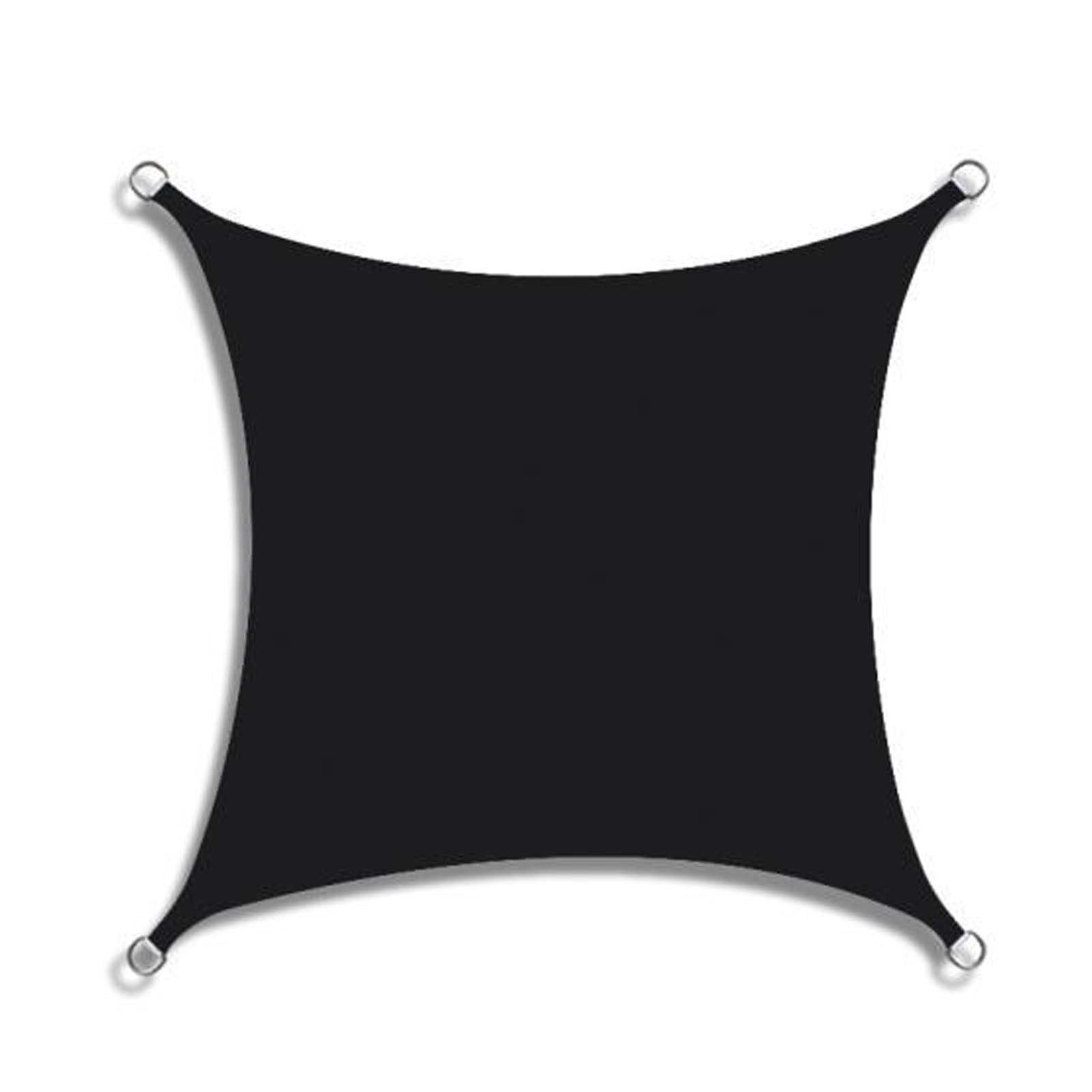 HDPE Sun Shade Sail, Rectangular Waterproof Canopy, 90% Sun Blocking, Lightweight and Tear-Resistant Fabric, Ideal for Poolside, Garden, Patio, Balcony, Pergola, Playground