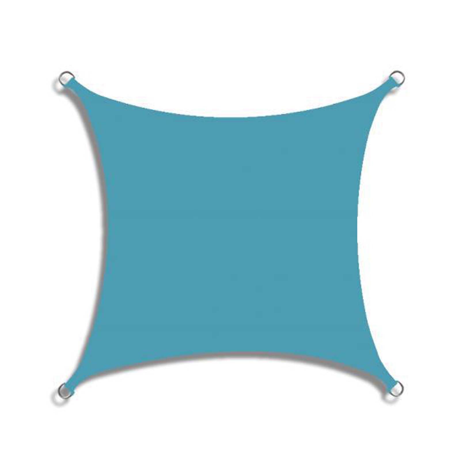 HDPE Sun Shade Sail, Rectangular Waterproof Canopy, 90% Sun Blocking, Lightweight and Tear-Resistant Fabric, Ideal for Poolside, Garden, Patio, Balcony, Pergola, Playground