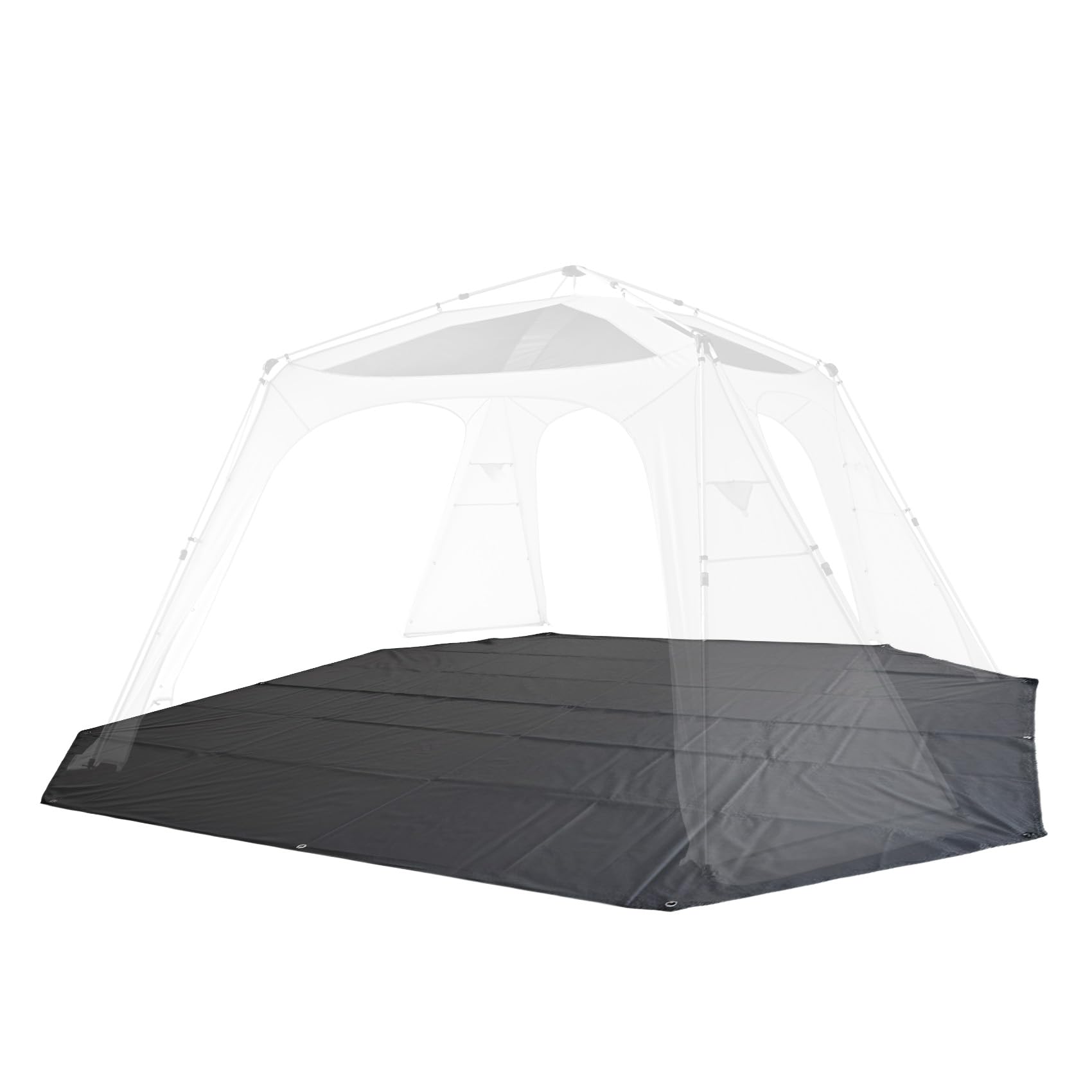 Alvantor® 12' x 12' Pop Up Gazebo, Canopy Tent All Weather & 4-Season Use, 4-Door PVC/Mesh/Polyester Curtain Addable, Top Mesh & Cover Portable Pergolas Pavilion for Patio, Backyard, Deck