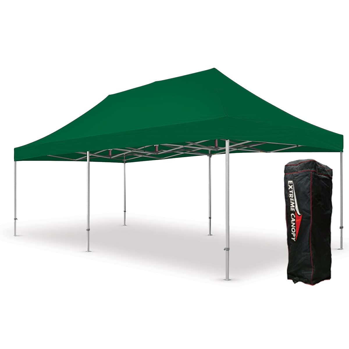 Extreme Canopy Commercial Heavy Duty Aluminum Instant Popup Canopy Tent (White, 20ft x 20ft)
