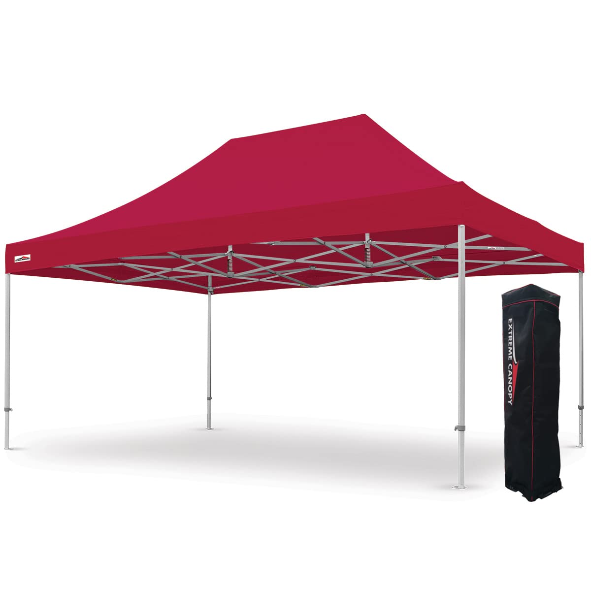 Extreme Canopy Commercial Heavy Duty Aluminum Instant Popup Canopy Tent (White, 20ft x 20ft)