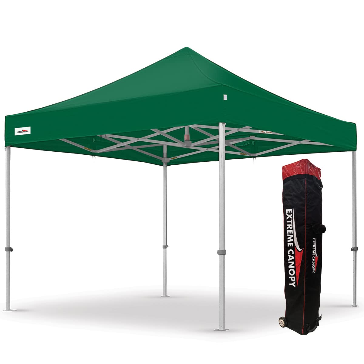 Extreme Canopy Commercial Heavy Duty Aluminum Instant Popup Canopy Tent (White, 20ft x 20ft)