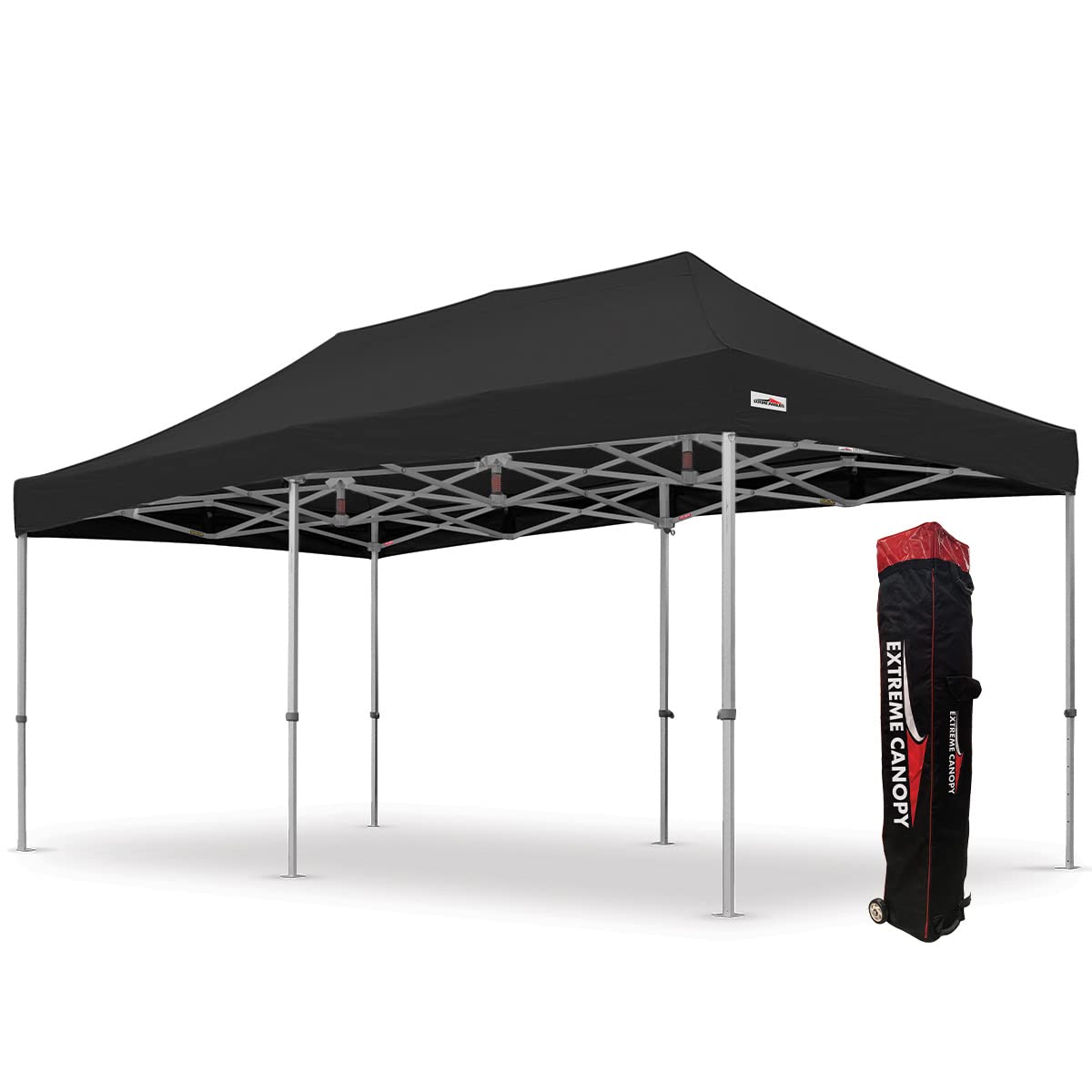 Extreme Canopy Commercial Heavy Duty Aluminum Instant Popup Canopy Tent (White, 20ft x 20ft)