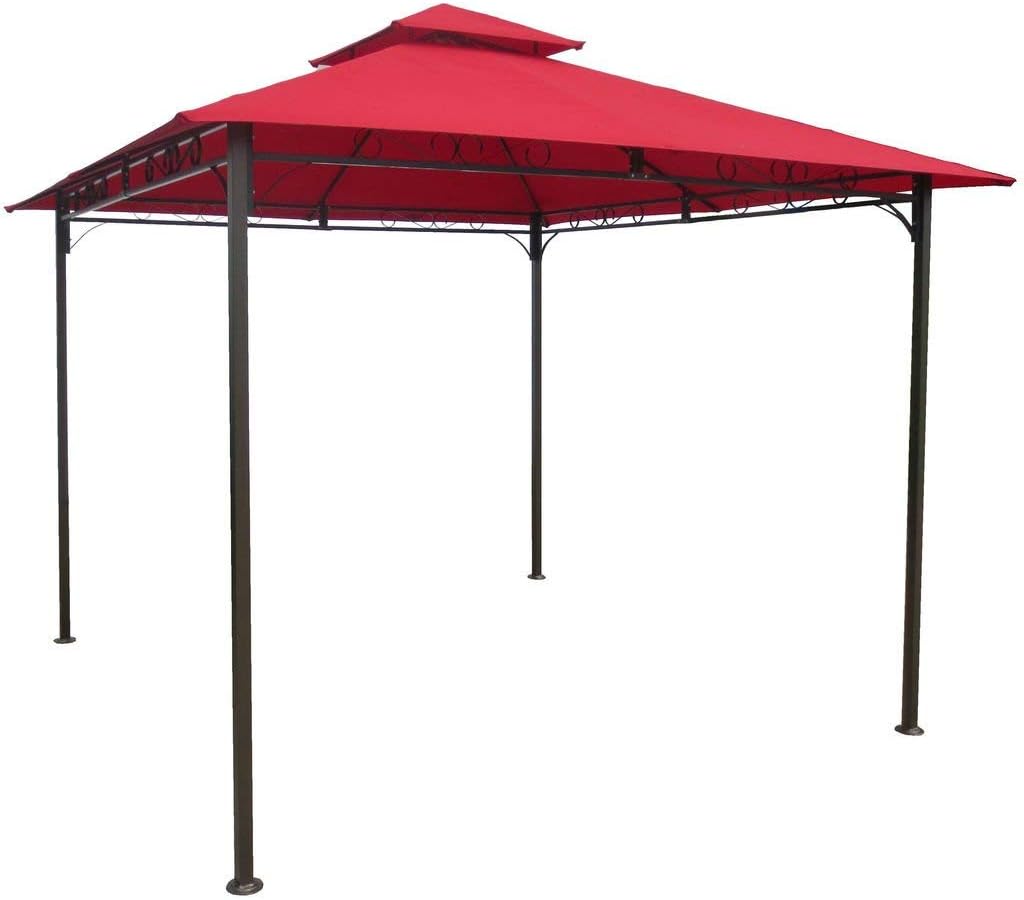 International Caravan Furniture Piece Square Vented Canopy Gazebo