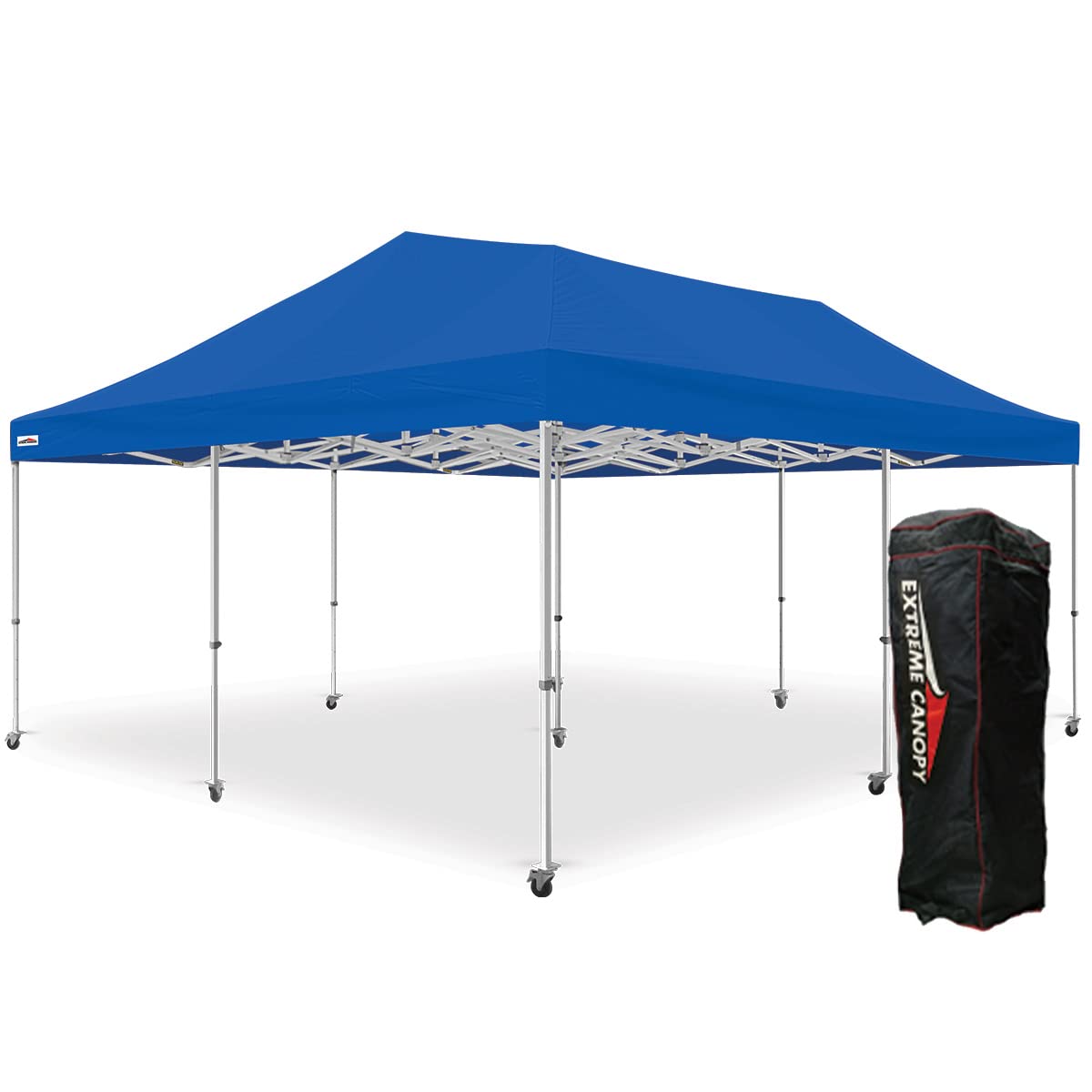 Extreme Canopy Commercial Heavy Duty Aluminum Instant Popup Canopy Tent (White, 20ft x 20ft)