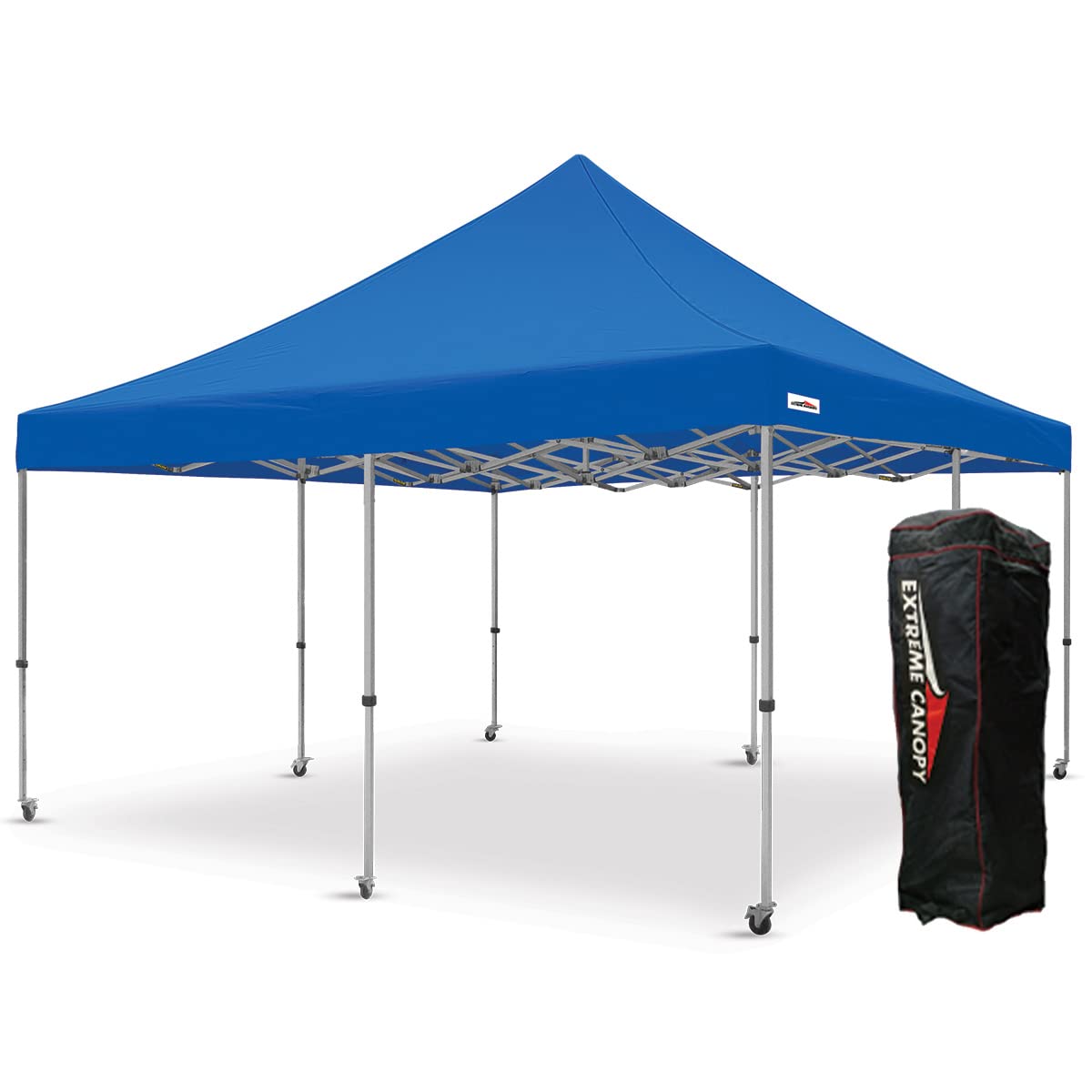 Extreme Canopy Commercial Heavy Duty Aluminum Instant Popup Canopy Tent (White, 20ft x 20ft)