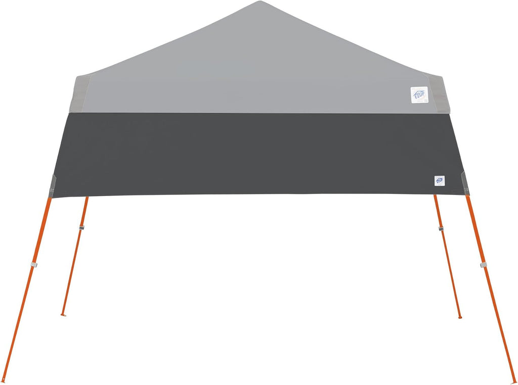 E-Z UP Recreational Half Wall, Canopy/SHELTER NOT Included, Fits Angled Leg 10' x 10' Canopy, Truss Clips and Storage Bag, Royal Blue