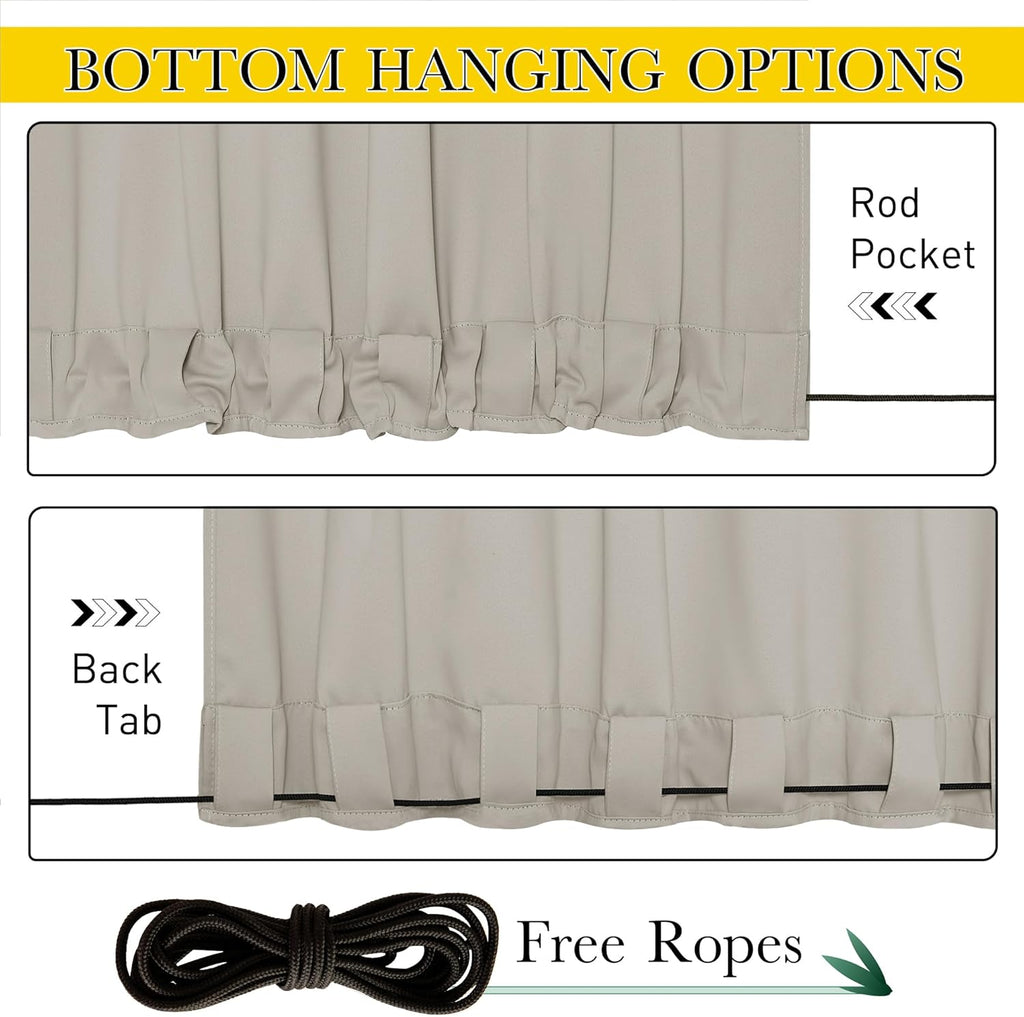 Outdoor Waterproof Curtains