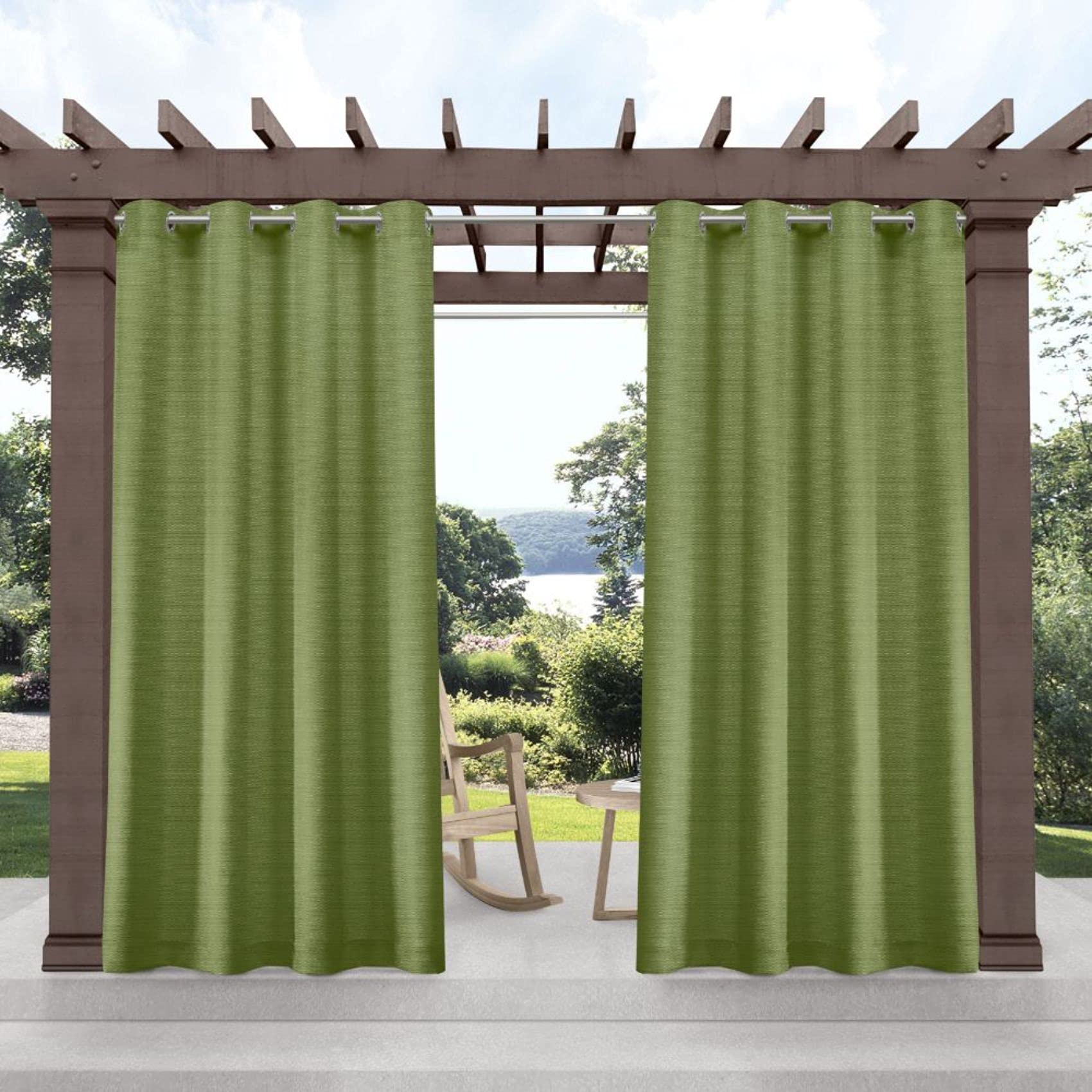Textured Outdoor Curtains