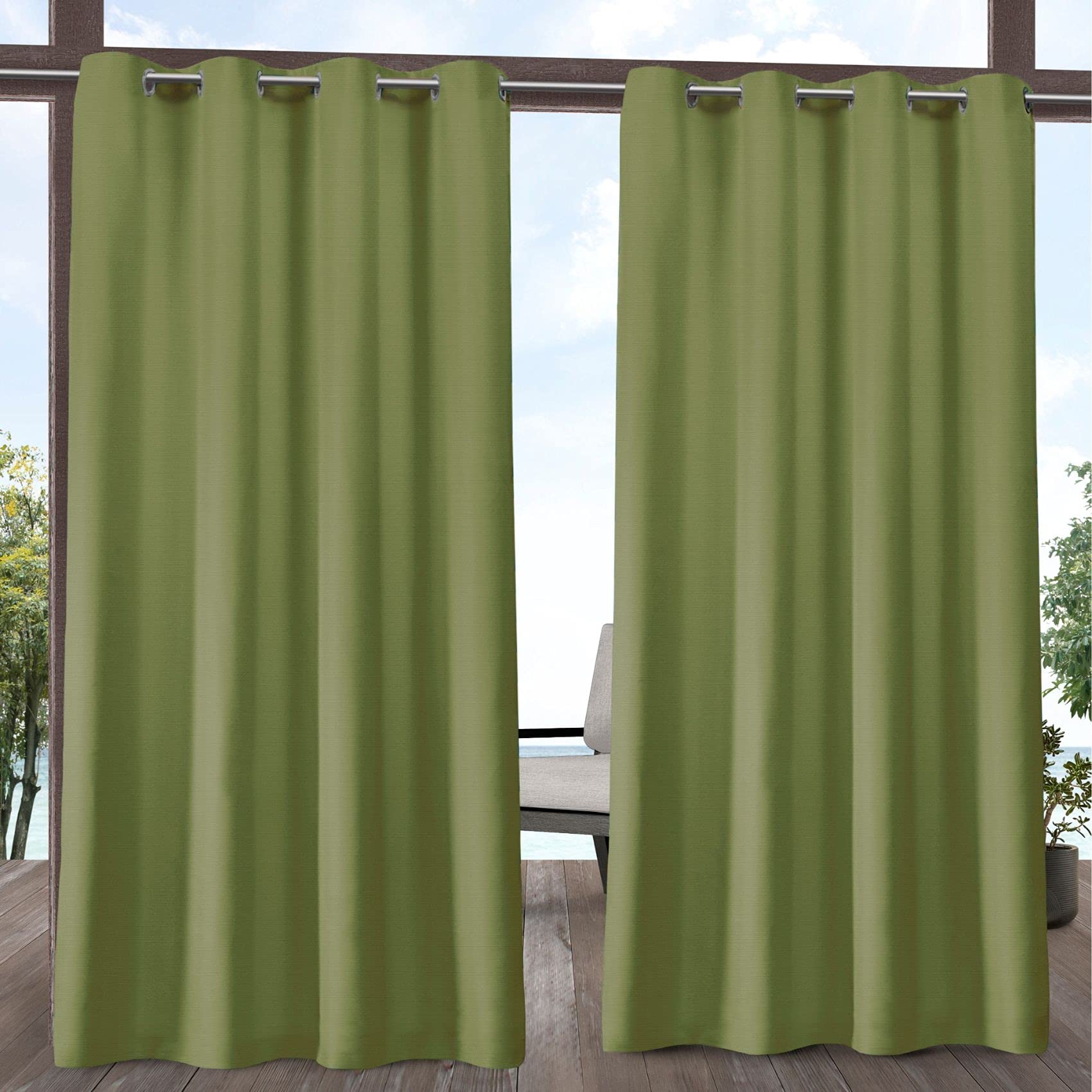 Textured Outdoor Curtains