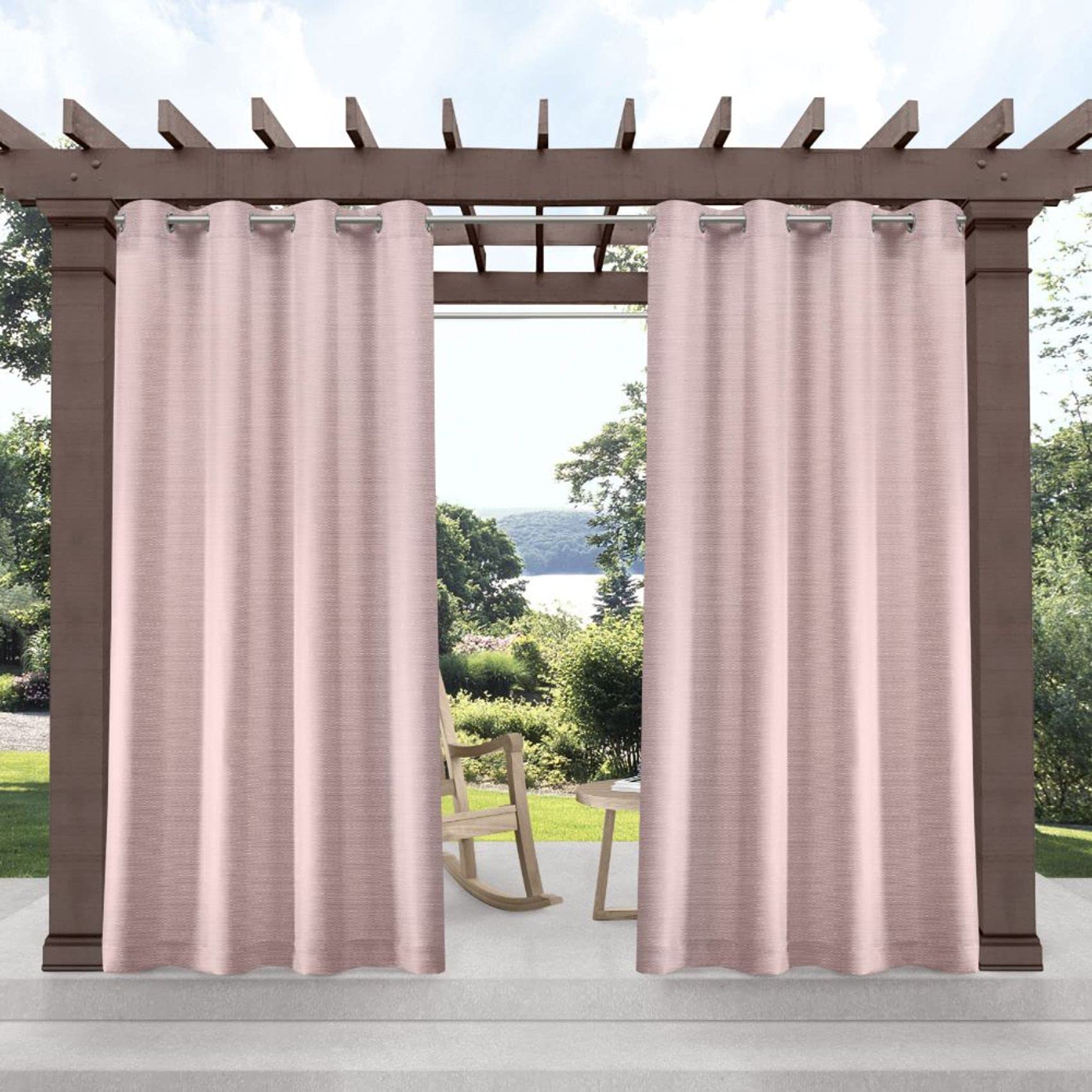 Textured Outdoor Curtains