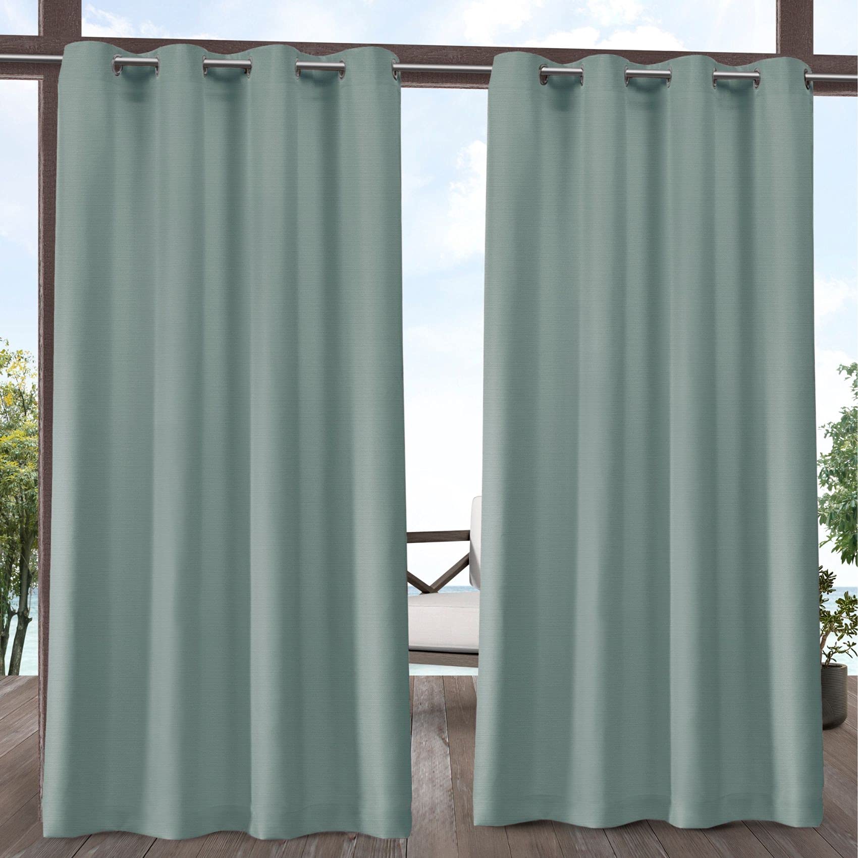 Textured Outdoor Curtains