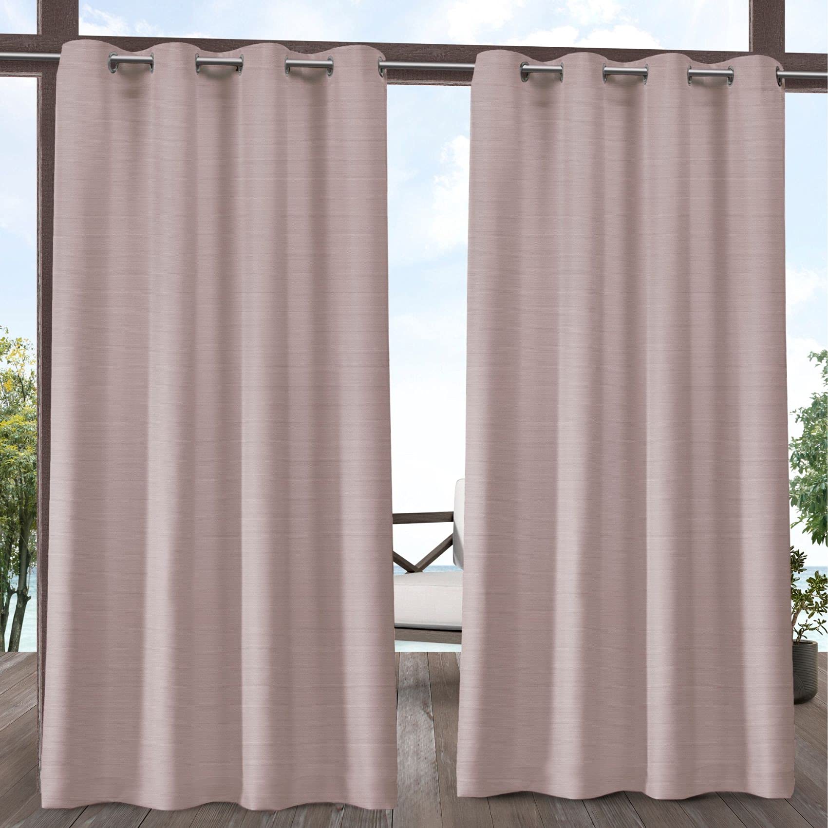 Textured Outdoor Curtains