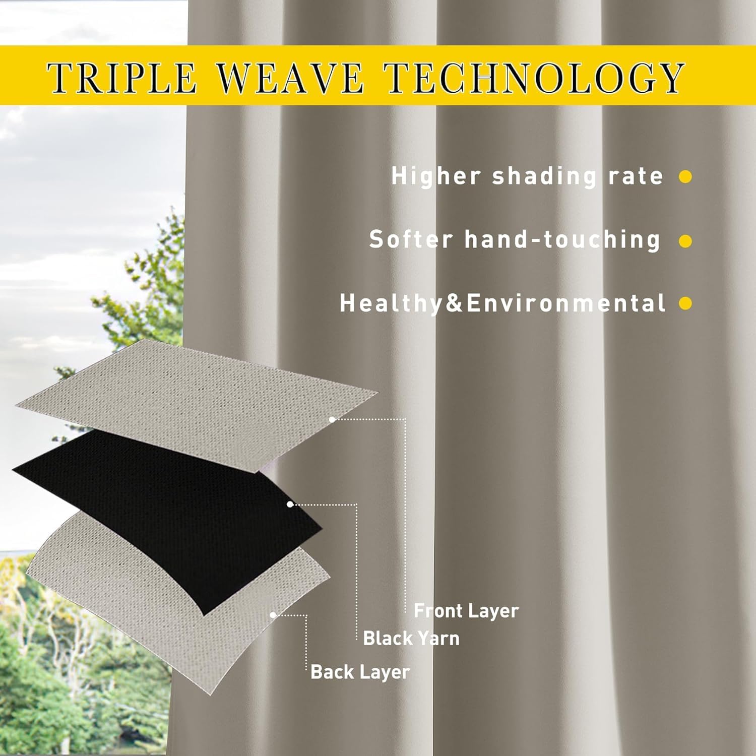 Outdoor Waterproof Curtains