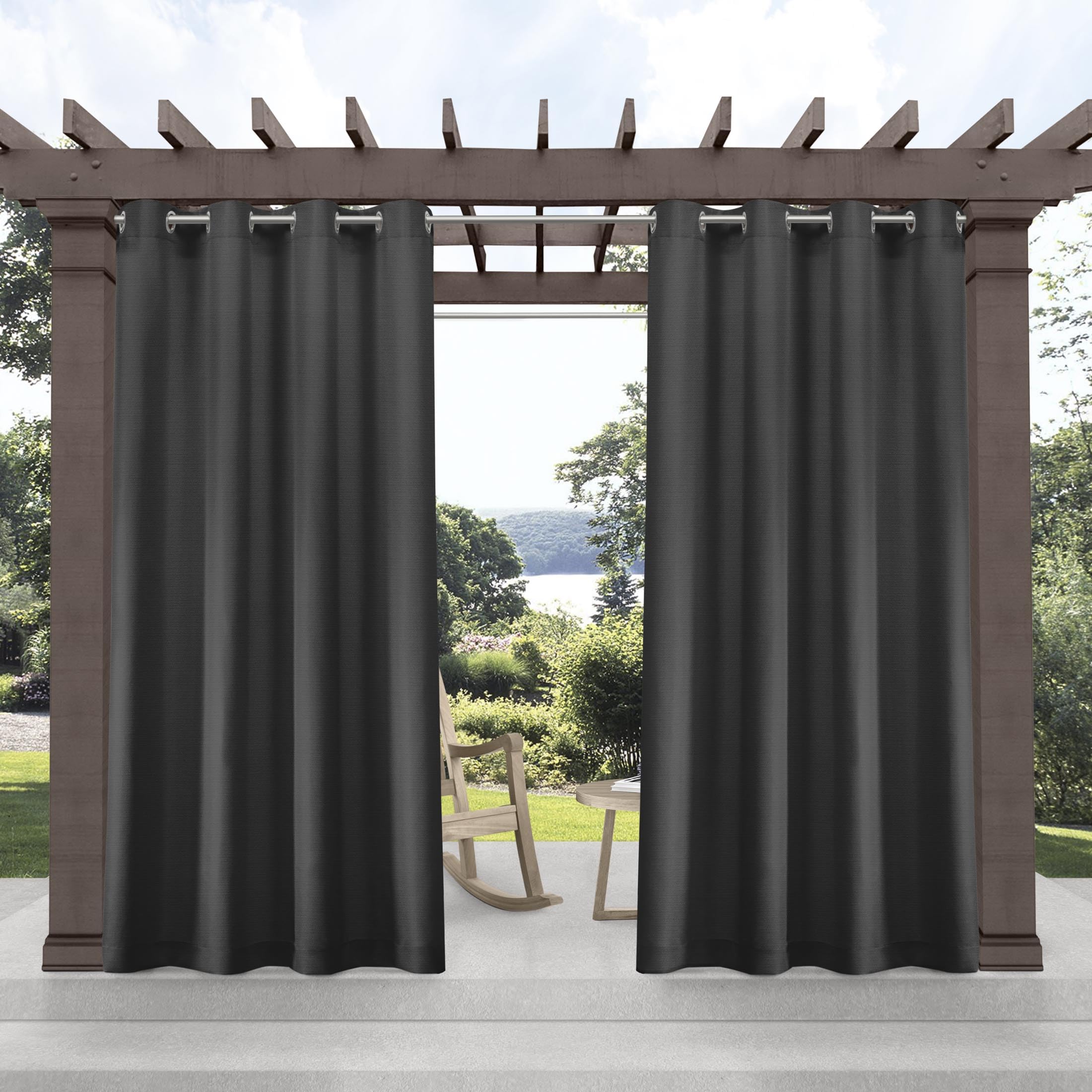 Textured Outdoor Curtains