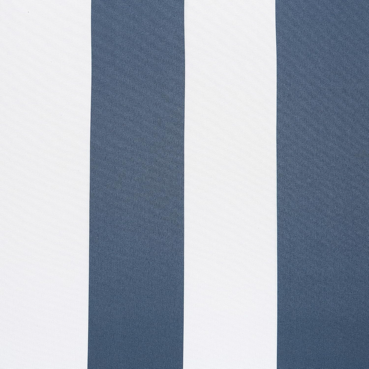 Sun Zero Valencia 2-Pack Cabana Stripe Indoor/Outdoor UV Protectant Energy Efficient Grommet Curtain Panel Pair